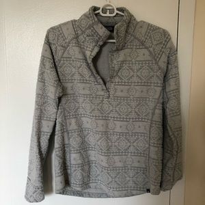Grey Eastern Mountain Sports EMS tribal sweatshirt
